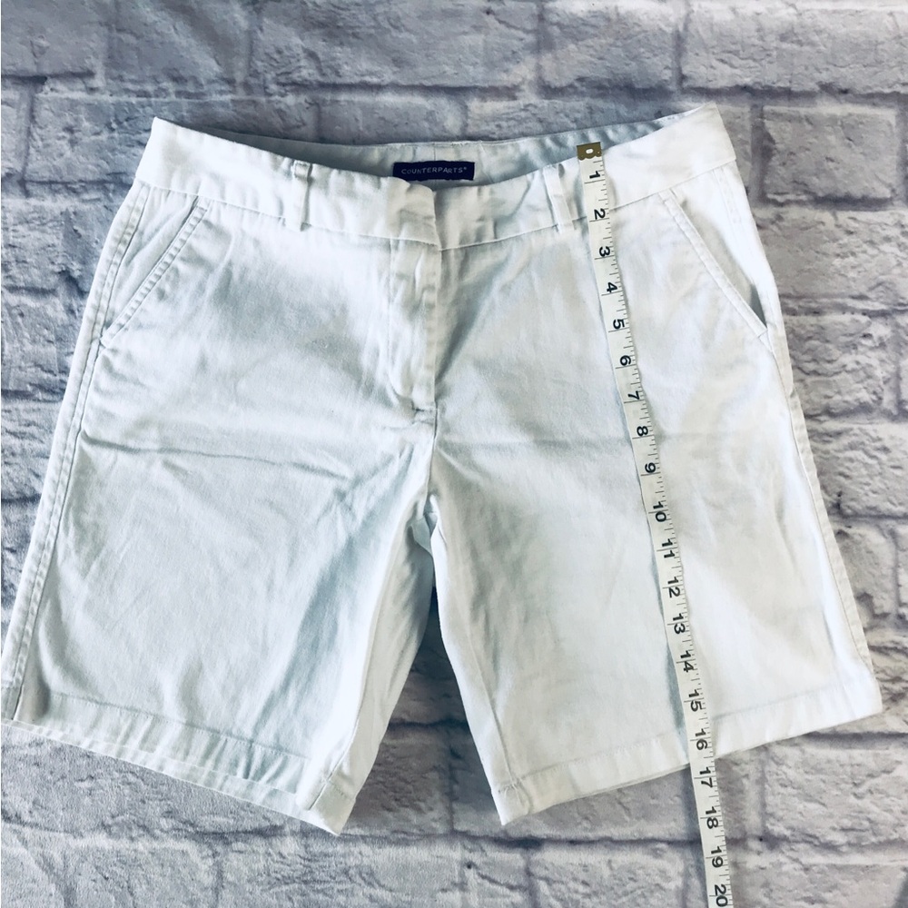 Counterparts  Mom Shorts Bermudas 8”‎ Cotton Shorts